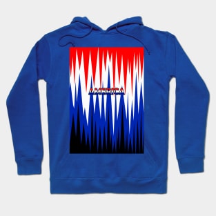 AMERICA Fourth Of July Abstract Hoodie